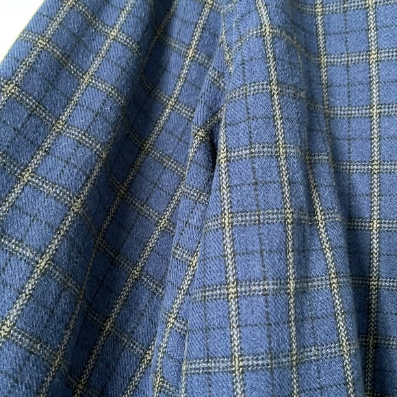 Blue Plaid Button Down - Picture 4 of 4